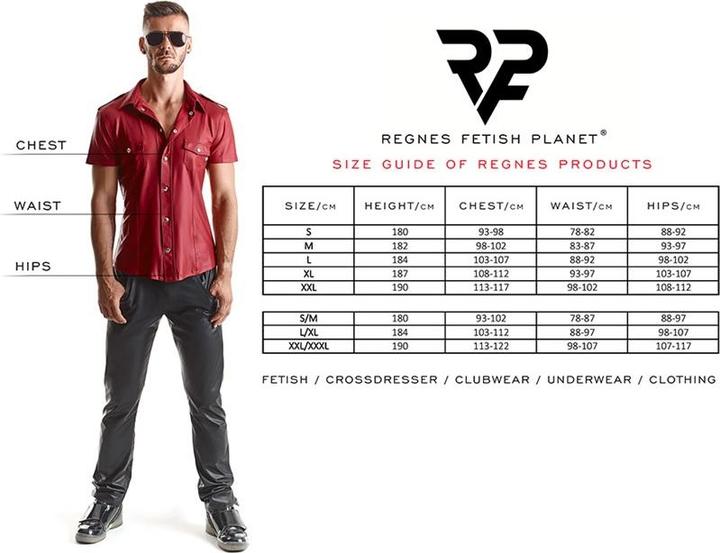 Produktbild Regnes Fetish Planet Herren Shirt "RMCesare001" (S)