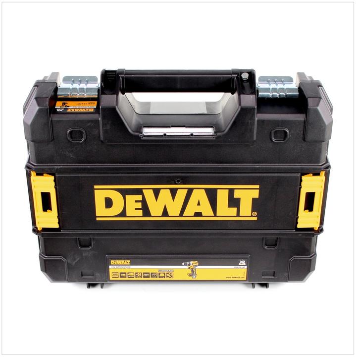 Actual product image DeWalt DCD 791 M2 18 V Brushless Cordless Drill Driver + TSTAK-Box + 2 x Batteries DCB 182 4,0 Ah + (Rechargeable battery operated)