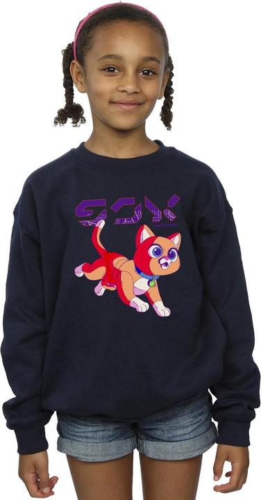 Actual product image Disney Girls Lightyear Sox Digital Cute Sweatshirt (152, 158)