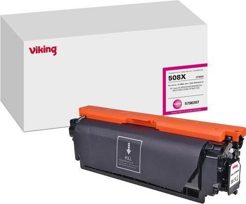 Actual product image Viking Toner cartridge Compatible HP 508X CF363X Magenta (M)