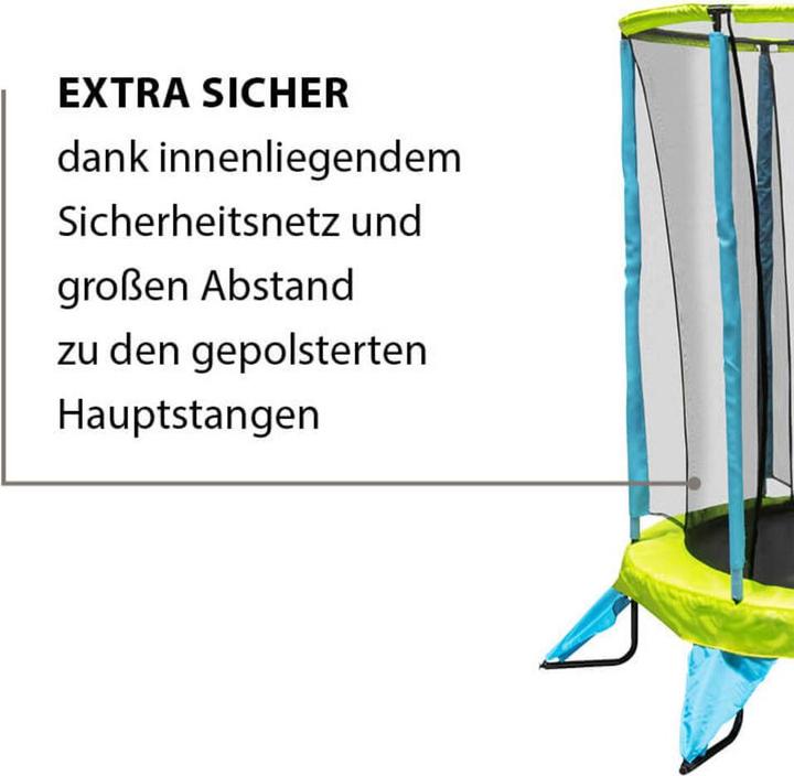 Produktbild Hudora Kindertrampolin Safety 140