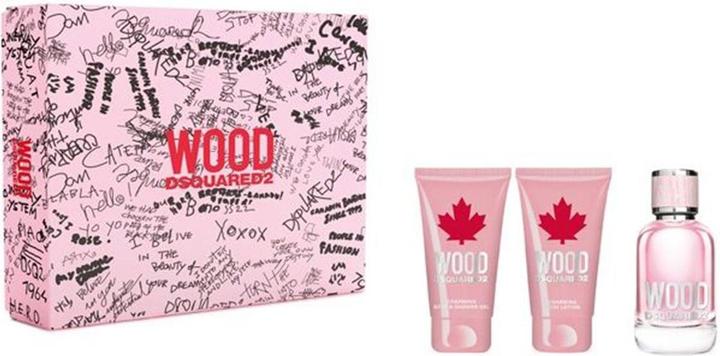 Actual product image Dsquared2 Spring 2022 Eau de Toilette 50 / Bath & Shower Gel / Body Lotion (Fragrance set)