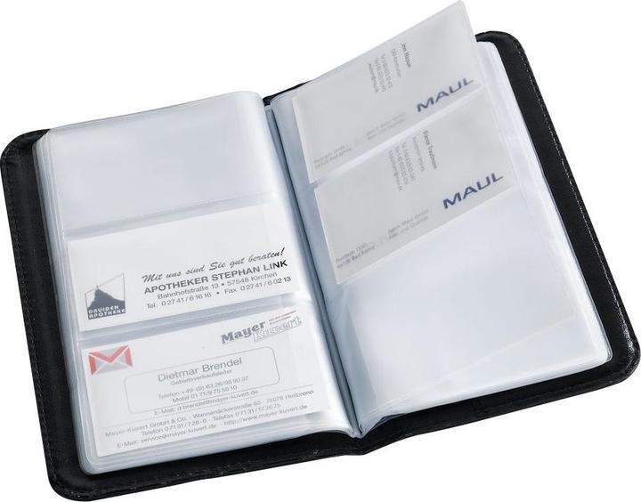 Actual product image Alassio Business card album, for 120 cards, imitation leather (A4)