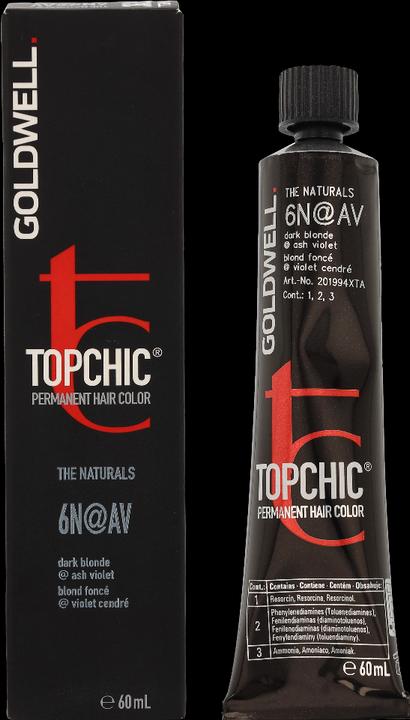 Produktbild Goldwell Topchic Elumenated (6N@AV - dunkelblond elumenated aschviolett)