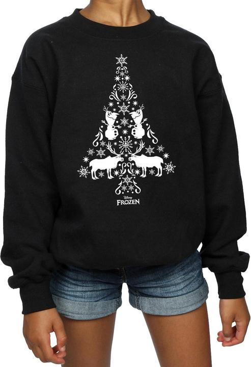 Immagine prodotto Disney Frozen Christmas Tree Felpa Ragazze (140, 146)