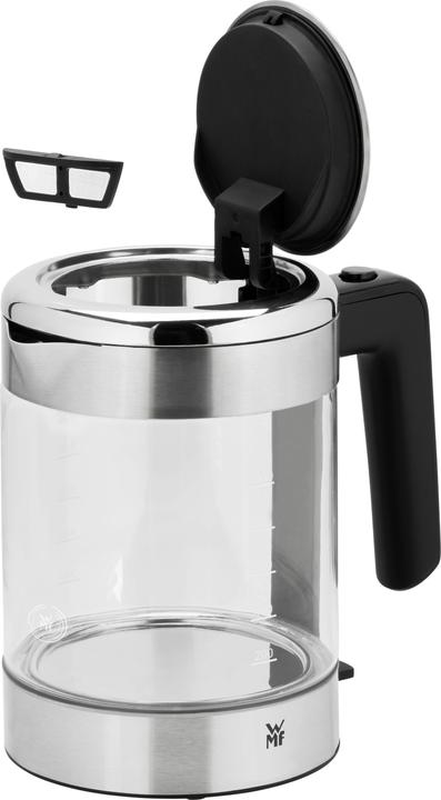KÜCHENminis Reisewasserkocher kabellos / Glas-Wasserkocher klein 1l (1 l)