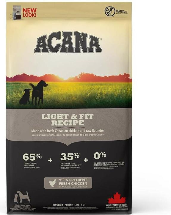 Actual product image Acana Light and Fit (Adult, 1 pcs., 11400 g)
