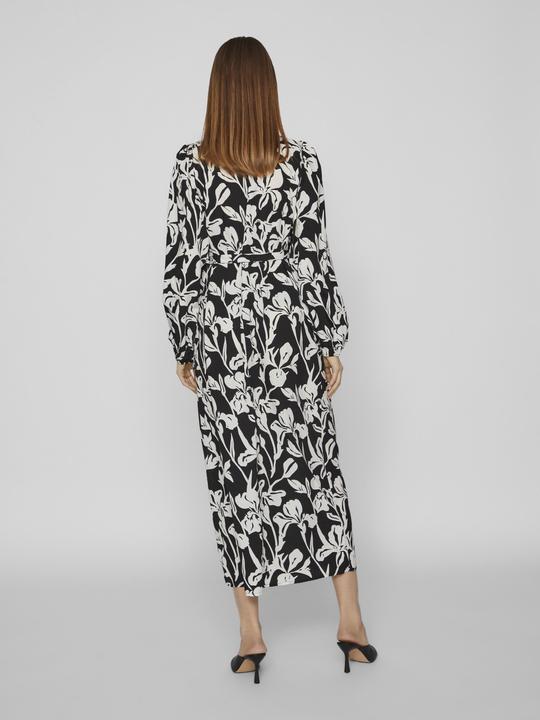 Image du produit Vila Maxi robe portefeuille à manches longues (38)