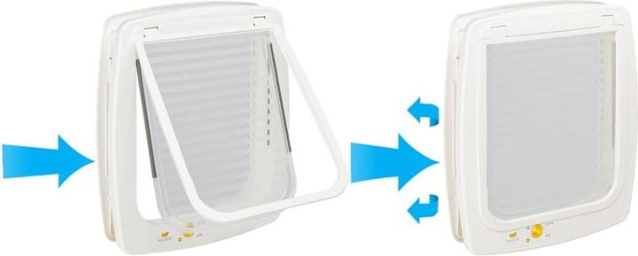 Actual product image Ferplast Swing 12 (Manual cat flap)