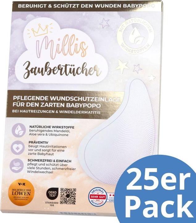 Actual product image Millis Nappy Wipes Magic Wipes 25 pcs.