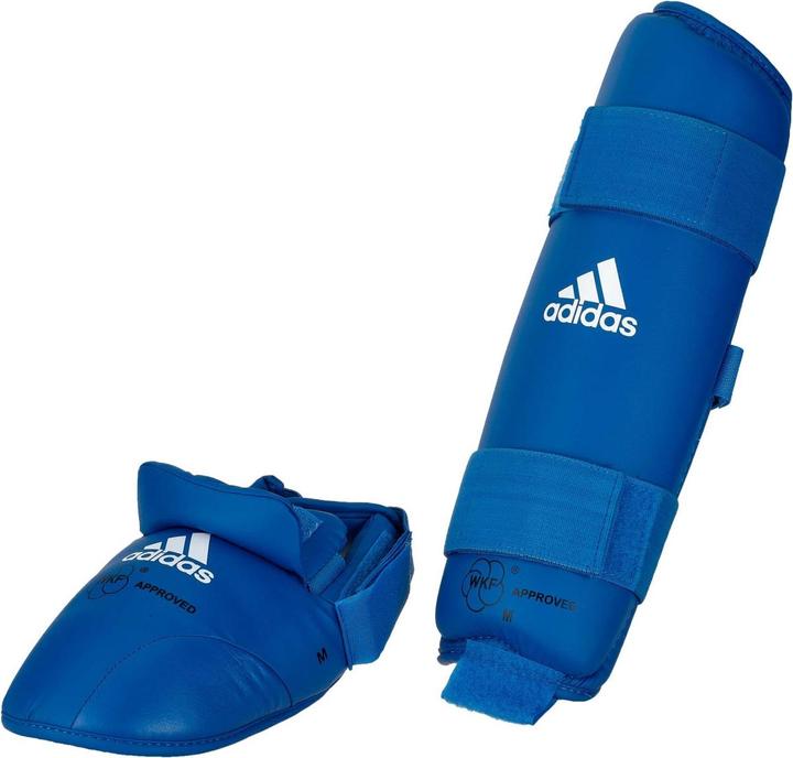 Actual product image adidas Shin & Instep guard WKF approved blue, 661.35 (M)