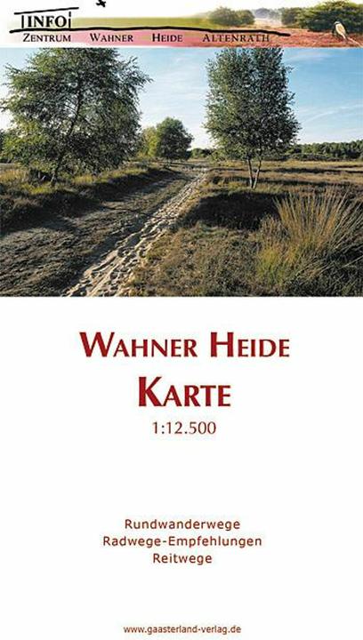 Actual product image Wahner Heide Map 1 : 12 500 12500