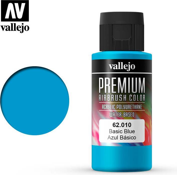 Immagine prodotto Vallejo Colori premium per aerografo (Blu, 60 ml)