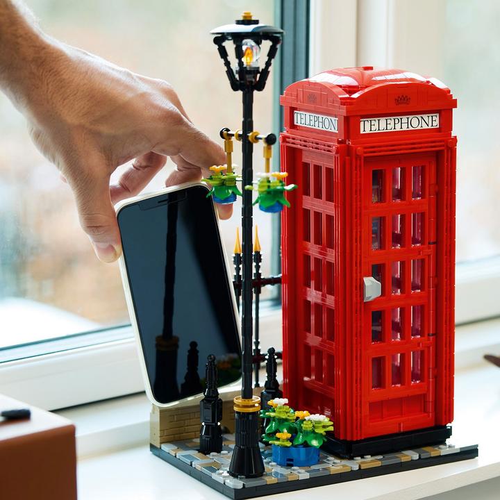 Immagine prodotto LEGO Cabina telefonica rossa di Londra (21347, LEGO Ideas, Set LEGO rari)