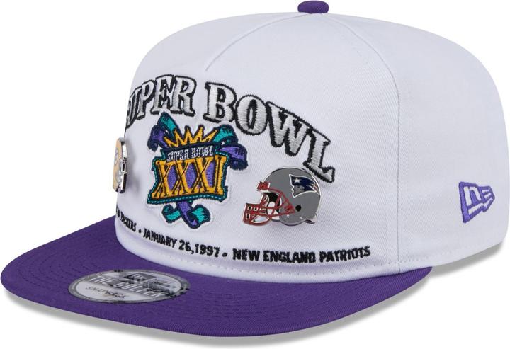 Produktbild New Era Golfer Cap - Super Bowl Xxxi Pin Packers Patriots (One Size)