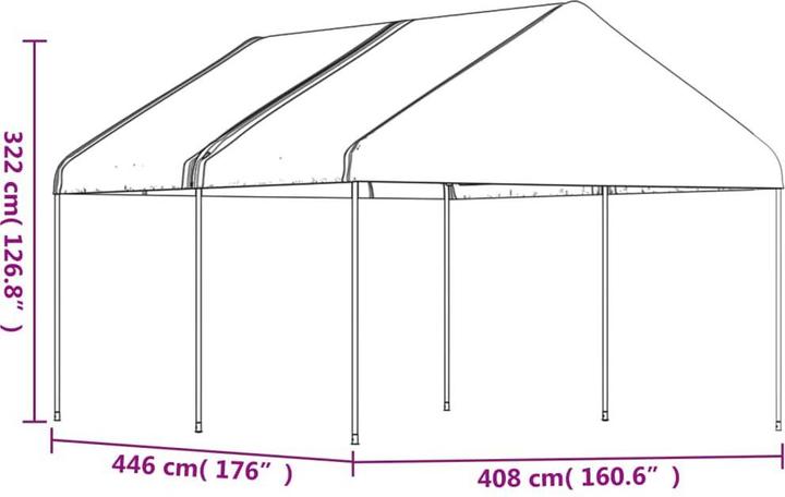Produktbild VidaXL Otto (446 cm, 408 cm)