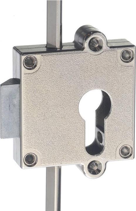 Actual product image Junie PZ espagnolette lock with latch 7418.40102 (Rotary knob cylinder)