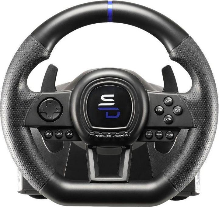 Subsonic Superdrive - Volant de course SV650 Racing Wheel avec pédales, Shift & Vibration - Xbox S (PS4, PC, Xbox Series S, Xbox One S, Xbox Series X, Xbox One X)