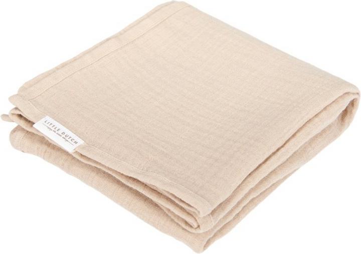 Image du produit Little Dutch Swaddles 70 x 70 muslin Baby Bunny / Beige (70 cm, 70 cm)