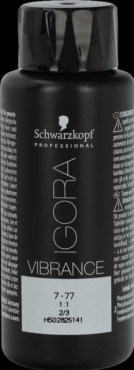 Produktbild Schwarzkopf Professional IGORA Vibrance Haartönung NEU (7-77, Alcohol Free)