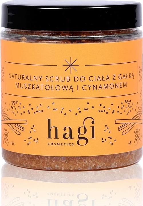 Actual product image Hagi Natural Body Scrub with Nutmeg and Cinnamon, 280 g