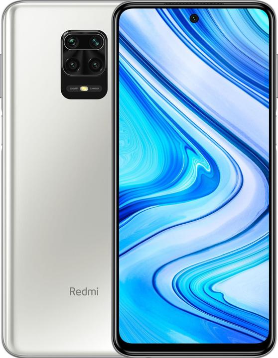 Xiaomi Redmi Note 9S (128 GB, White, 6.67", Dual SIM + SD, 48 Mpx, 4G)