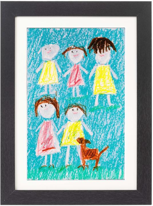 Produktbild Cocon Bilderrahmen 35 x 25 x 4 cm, Schwarz (21 x 29.7 cm)