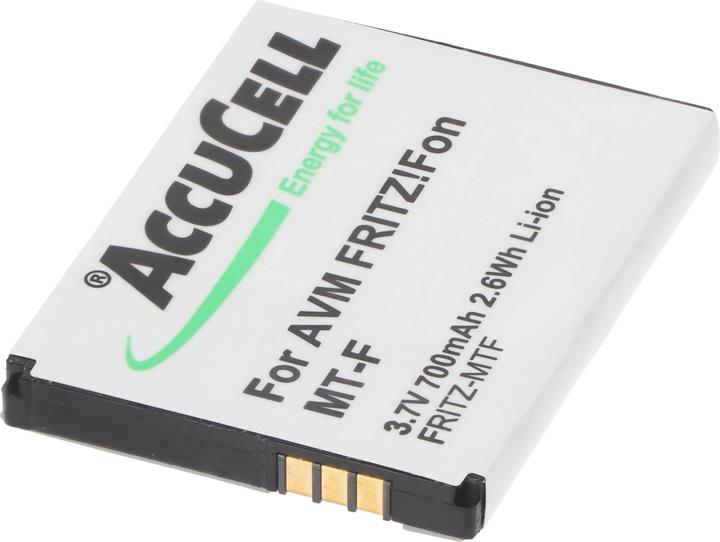 Immagine prodotto AccuCell Batteria AVM FRITZ!Fon MT-F, 312BAT016 AVM CT5 312BAT006