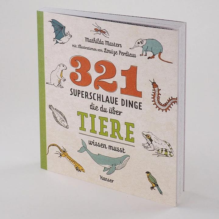 Immagine prodotto 321 superschlaue Dinge, die du über Tiere wissen musst (Tedesco, Mathilda Masters, 2019)