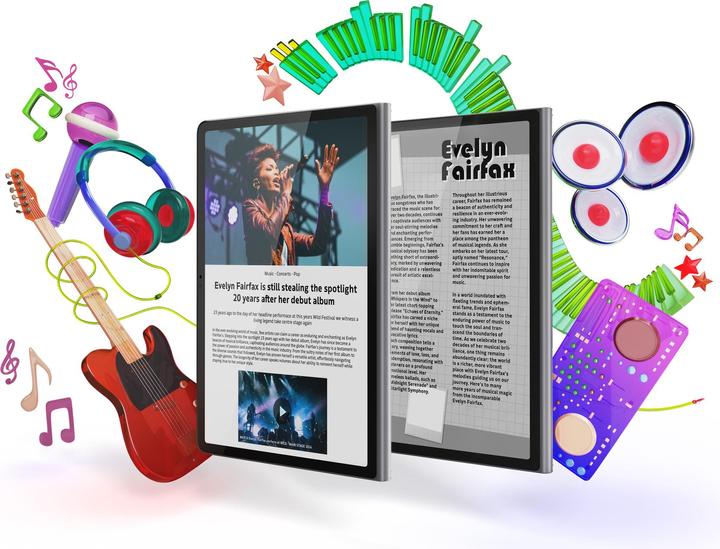Productafbeelding Lenovo Tab Plus (Alleen WLAN, 11.50", 128 GB, Loena Grijs)