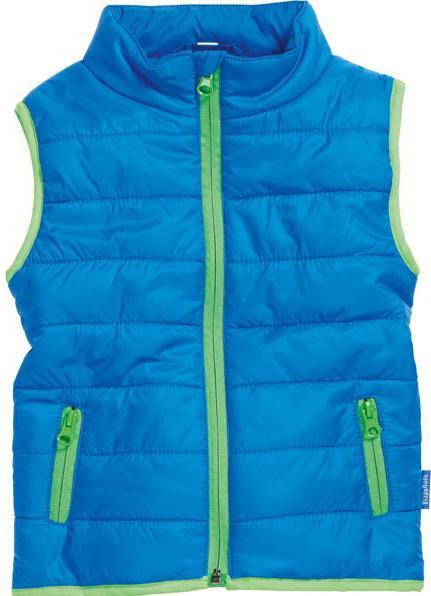 Actual product image Playshoes Quilted vest blue (86)