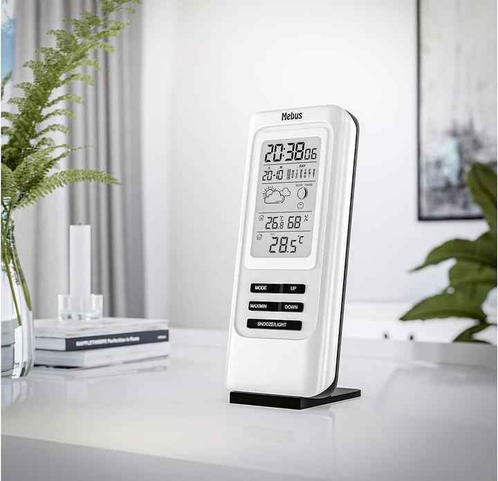 Actual product image Mebus MEB Radio Weatherstat.17x7,4x7cm