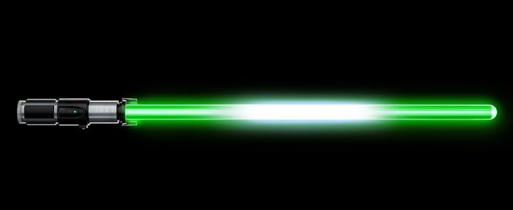 Actual product image Hasbro Star Wars The Black Series Yoda Premium Force FX Elite Lightsaber