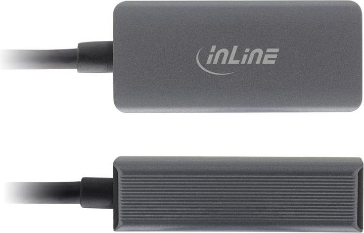 Image du produit InLine Câble adaptateur réseau USB 3.2 vers 2.5Gb/s type-C RJ45 (0.16 m)