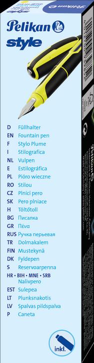 Produktbild Pelikan STYLE - Füllhalter (Neon Gelb, 1 x)