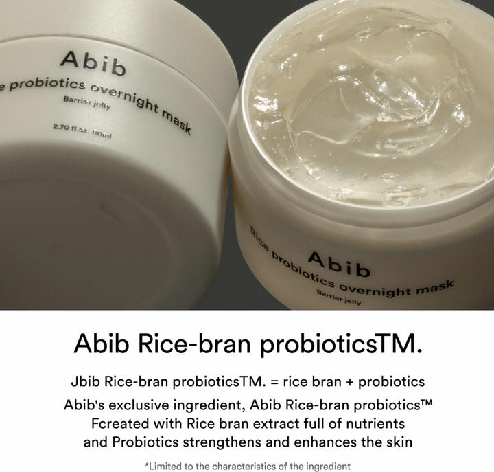 Image du produit NoName - Masque de nuit à la gelée barrière Rice Probiotics (20 ml)