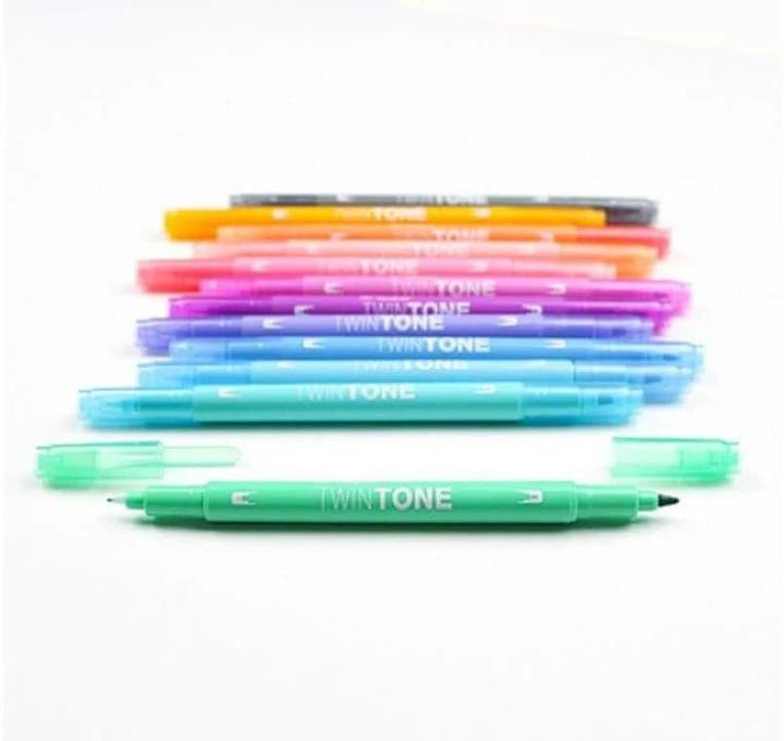Produktbild Tombow TwinTone (Mehrfarbig, 12 x)