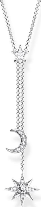 Actual product image Thomas Sabo Chain star & moon silver (925 silver, 40 - 45 cm)