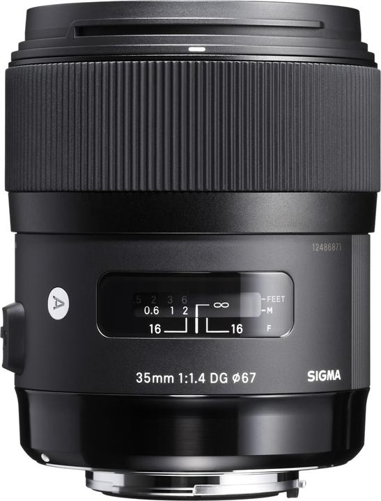 Sigma 35mm, f/1.4 DG HSM ART Canon EF (Canon EF, Canon EF-S, Vollformat, APS-C / DX)