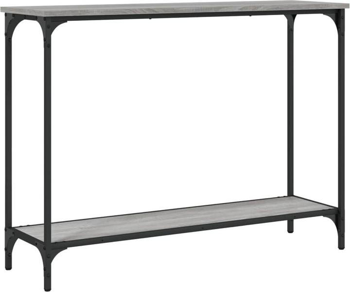 Actual product image VidaXL Console table grey Sonoma 101x30.5x75 cm