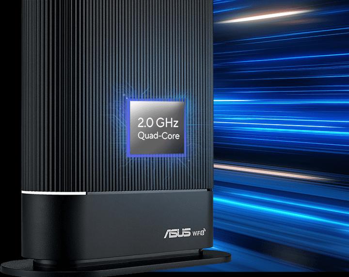 Produktbild ASUS RT-AX59U - Wireless router - 3-port switch - GigE - Wi-Fi 6 - Dual Band