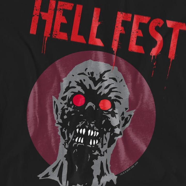 Actual product image Hell Fest Unisex Adult Logo T-Shirt (L)