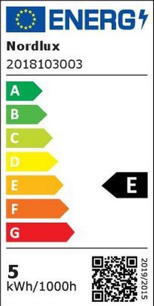 Energie-Label Nordlux Sponge (300 lm)