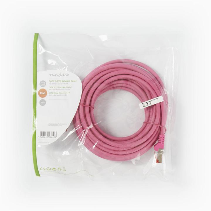 Actual product image Nedis Network cable CAT6 S/FTP RJ4 5 plug - RJ45 plug 7 (S/FTP, CAT6, 7.50 m)