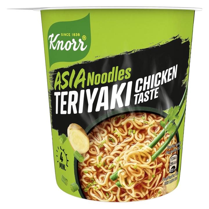 Actual product image Knorr Asia Noodles Chicken Teriyaki gobelet 1 portion (79 g)