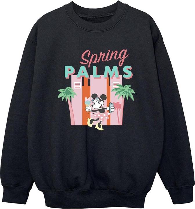 Actual product image Disney Boys Minnie Mouse Spring Palms Sweatshirt (128)