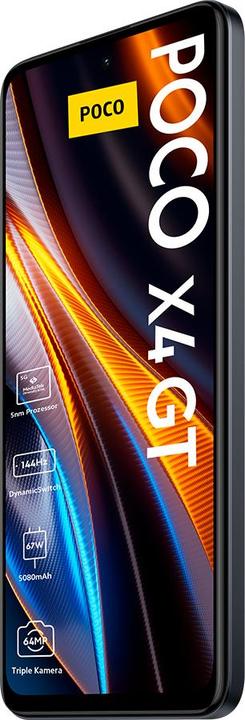 Produktbild Xiaomi Poco X4 GT (256 GB, Black, 6.60", Dual SIM, 64 Mpx, 5G)