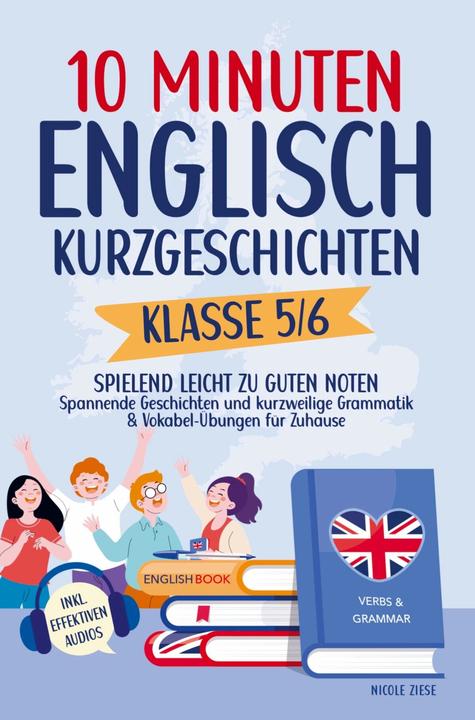 Actual product image 10 minute English short stories grade 5/6 (German, Nicole Ziese, 2023)