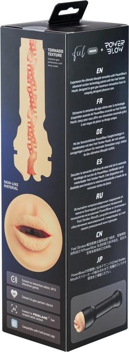 Actual product image Kiiroo Feel Stroker Mouth + PowerBlow Combo