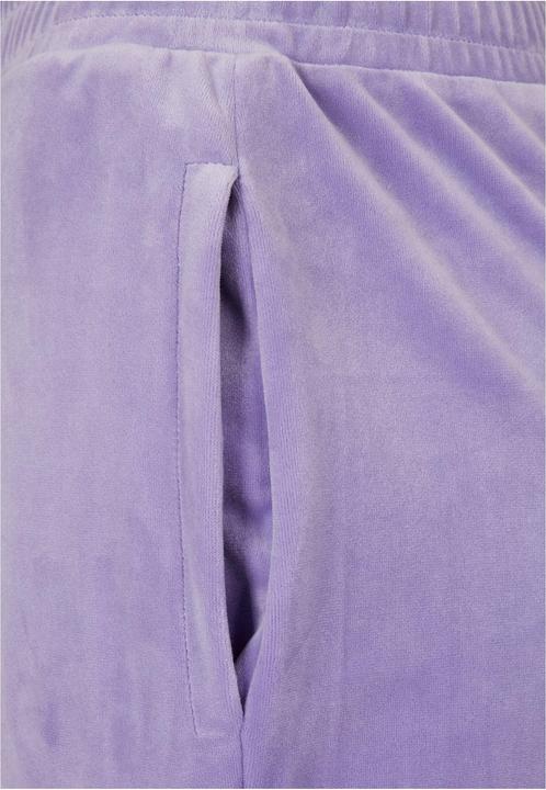 Actual product image Urban Classics Ladies High Waist Straight Velvet Sweatpants (4XL)